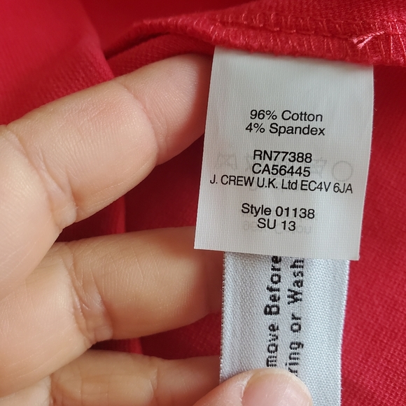 J.Crew Ponte A-Line Dress in Poppy - Picture 5 of 6